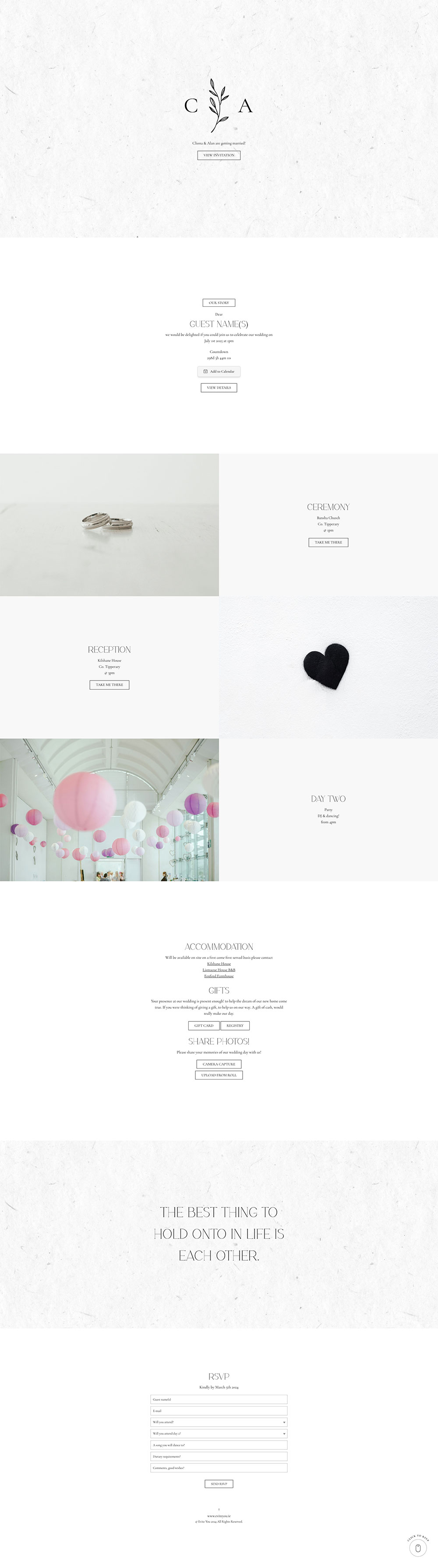 Evite You Online Personalised Paperless Digital Whatsapp Wedding Invitations & Websites England, Scotland, Wales UK