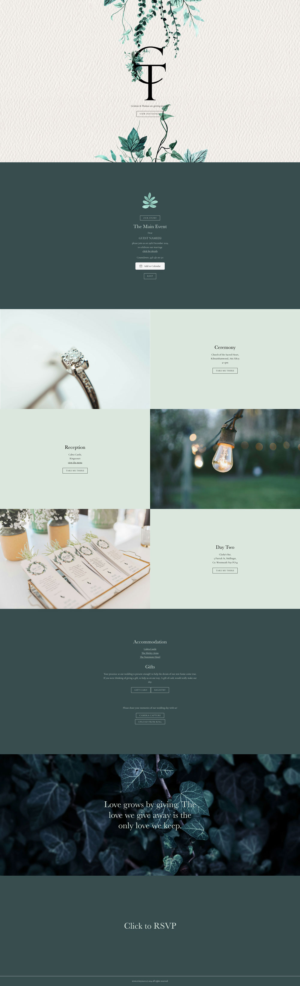 Evite You Online Personalised Paperless Digital Whatsapp Wedding Invitations & Websites England, Scotland, Wales UK