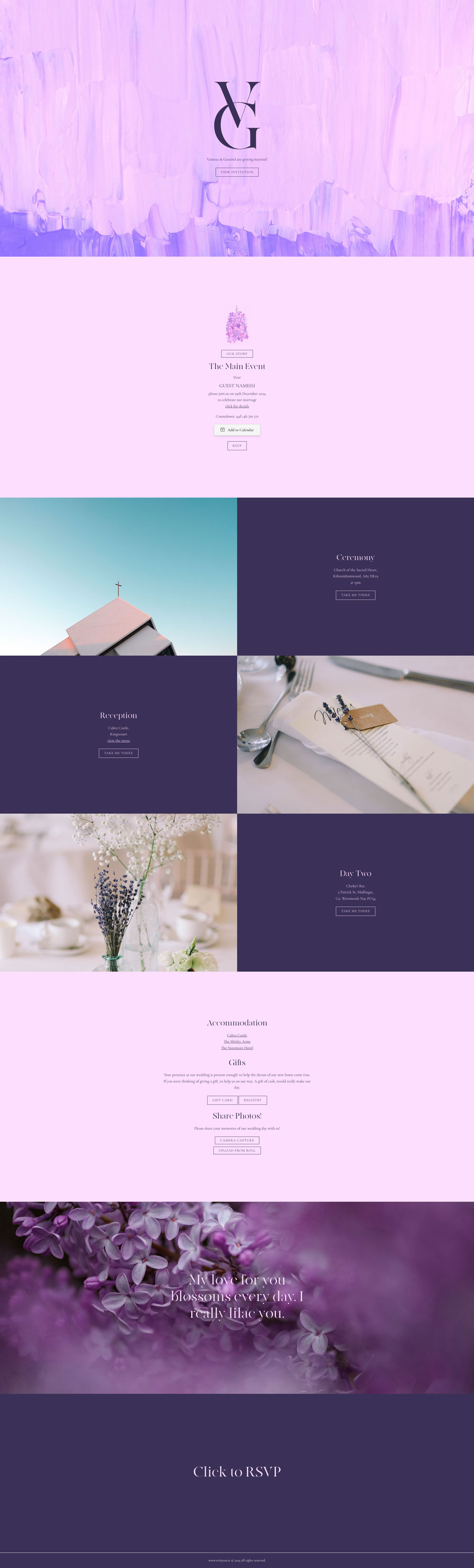 Evite You Online Personalised Paperless Digital Whatsapp Wedding Invitations & Websites England, Scotland, Wales UK