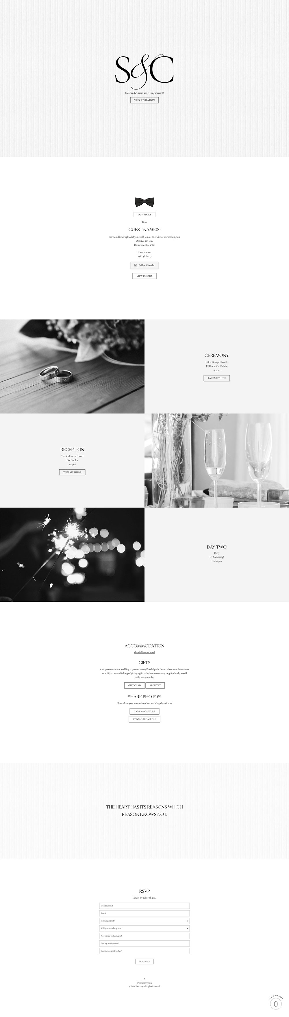 Evite You Online Personalised Paperless Digital Whatsapp Wedding Invitations & Websites England, Scotland, Wales UK