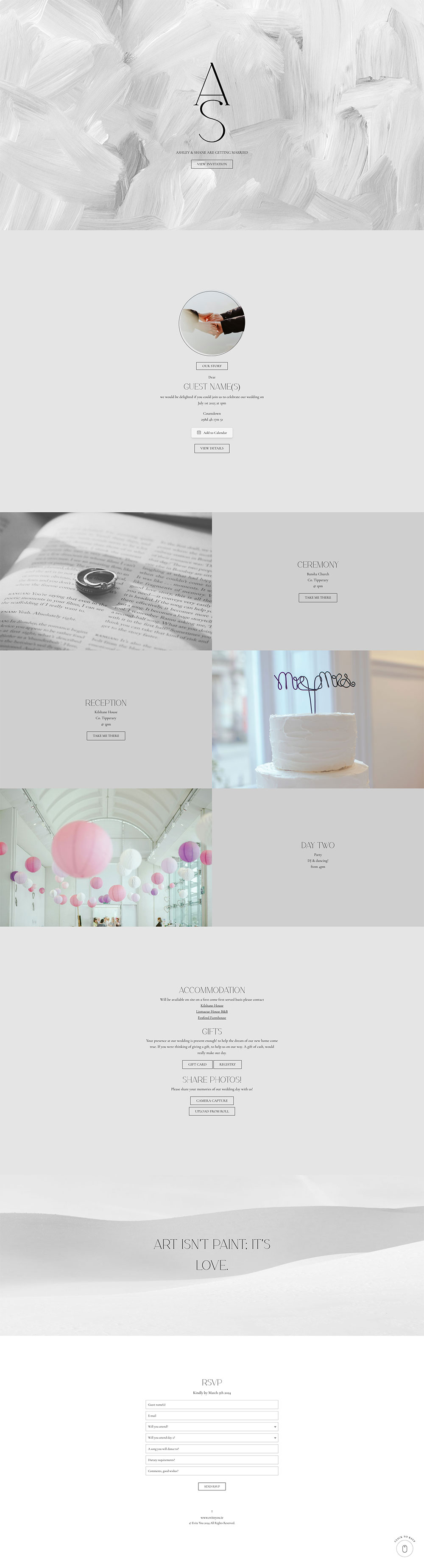 Evite You Online Personalised Paperless Digital Whatsapp Wedding Invitations & Websites England, Scotland, Wales UK